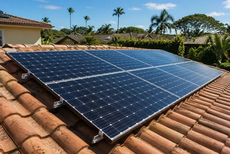 Installation de panneaux solaires à Saint-Sixt